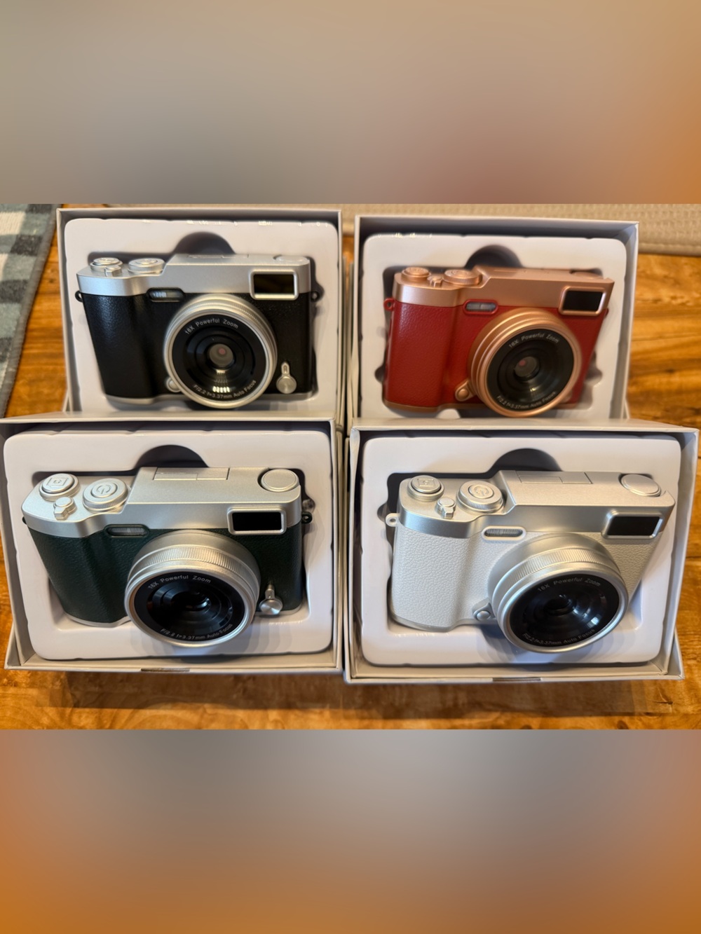 4 NIB Digital Cameras